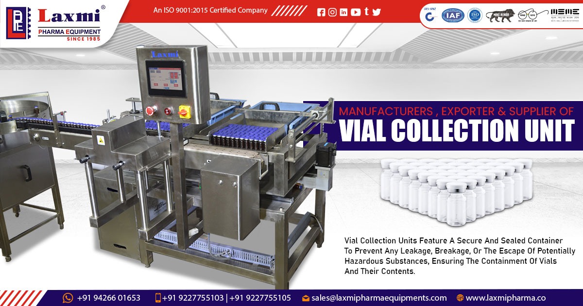 Vial Collection Unit Supplier in Tamil Nadu