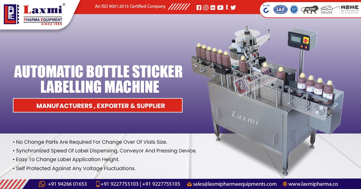 Automatic Bottle Sticker Labelling Machine in Uganda