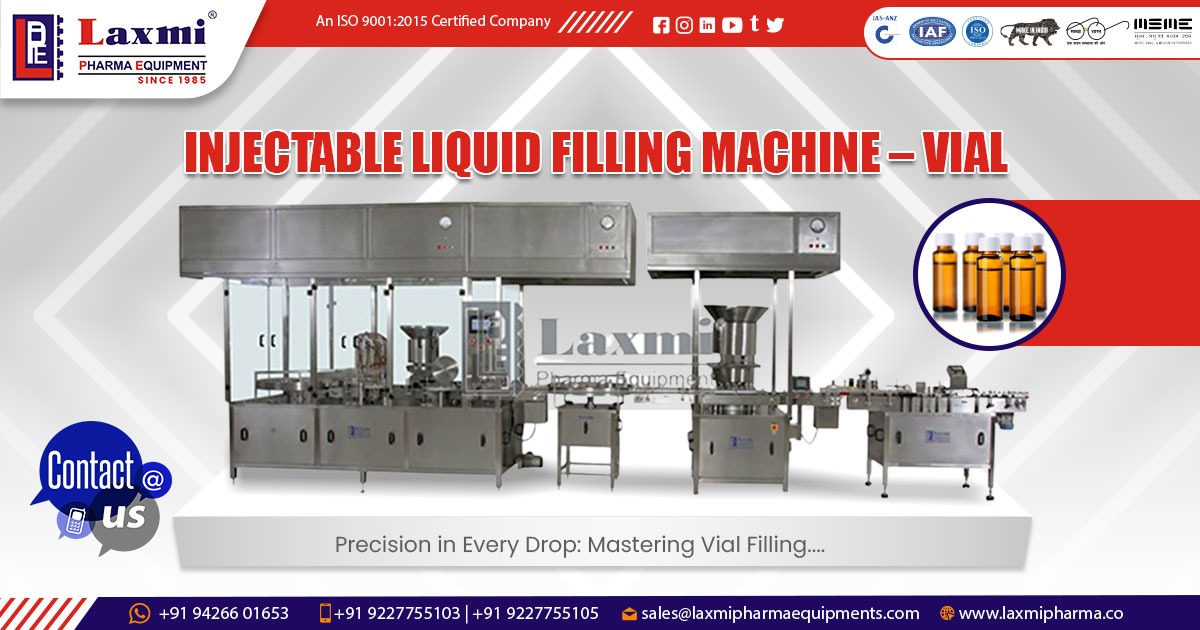 Injectable Liquid Vial Filling Machine in Brazil