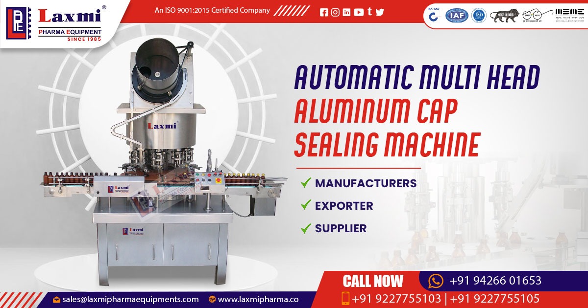 Automatic Multi Head Aluminum Cap Sealing Machine in Uganda