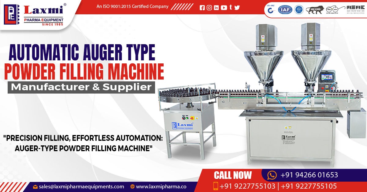 Automatic Auger Type Powder Filling Machine in Indonesia