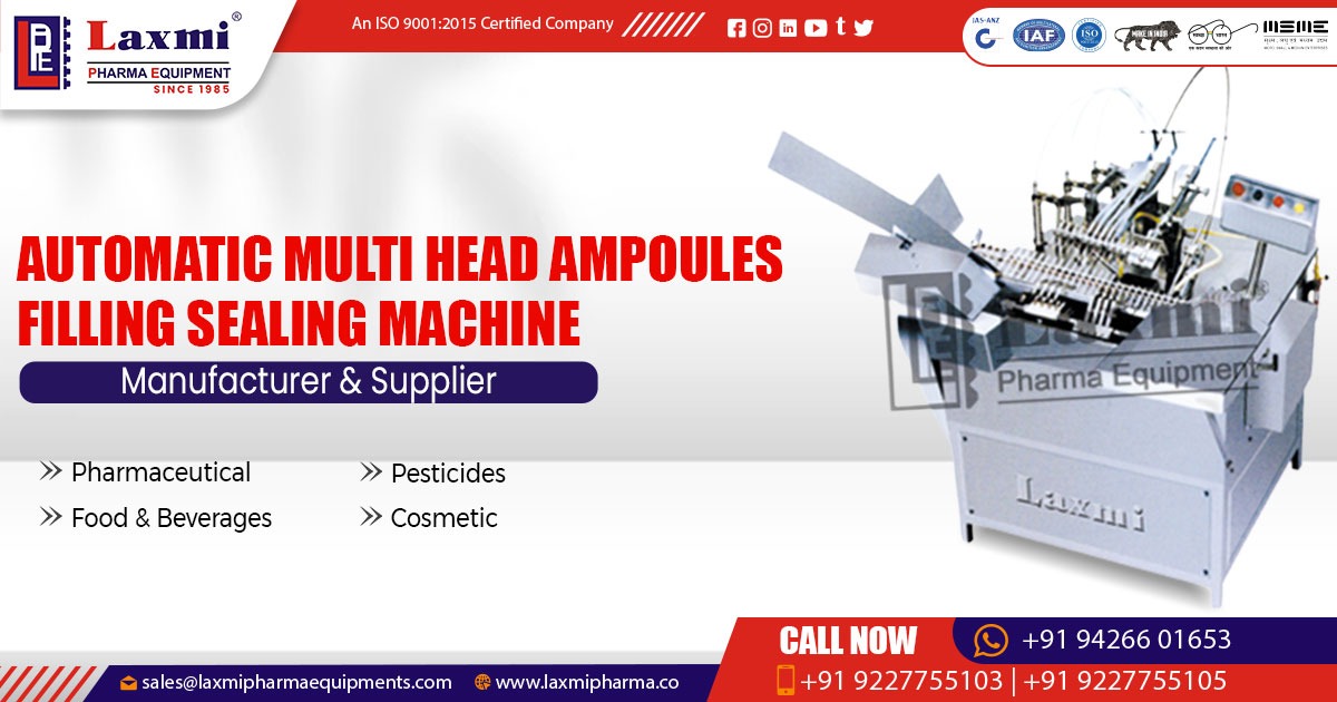 Ampoule Filling and Sealing Machine in Nepal