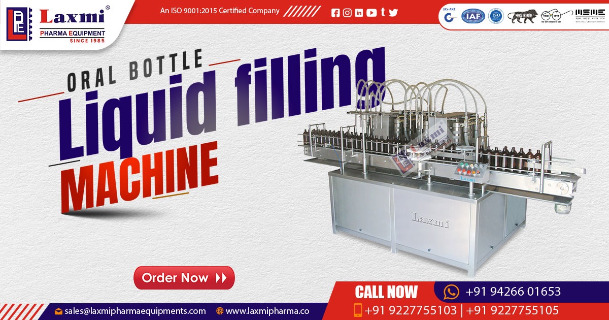 Oral Bottle Liquid Filling Machine in UAE