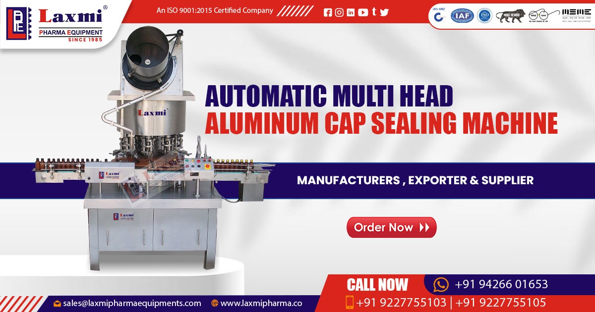 Automatic Multi Head Aluminum Cap Sealing Machine in Bhutan