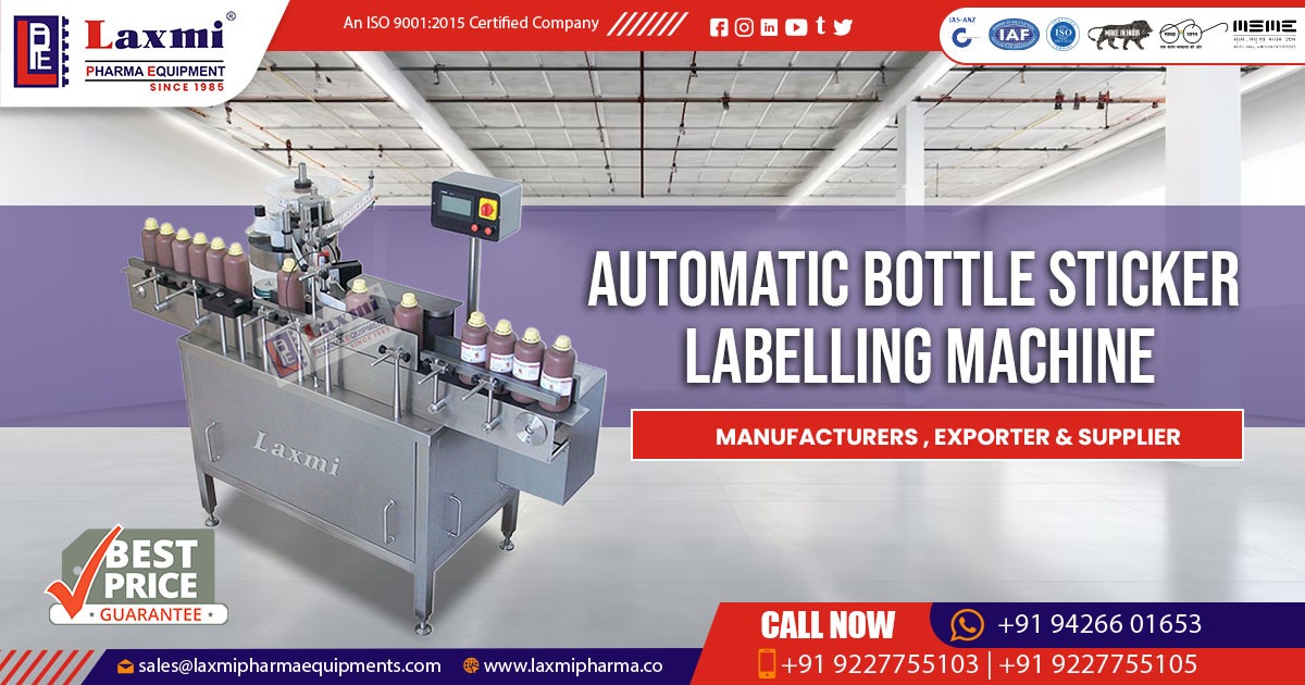 Automatic Bottle Sticker Labeling Machine in Rwanda