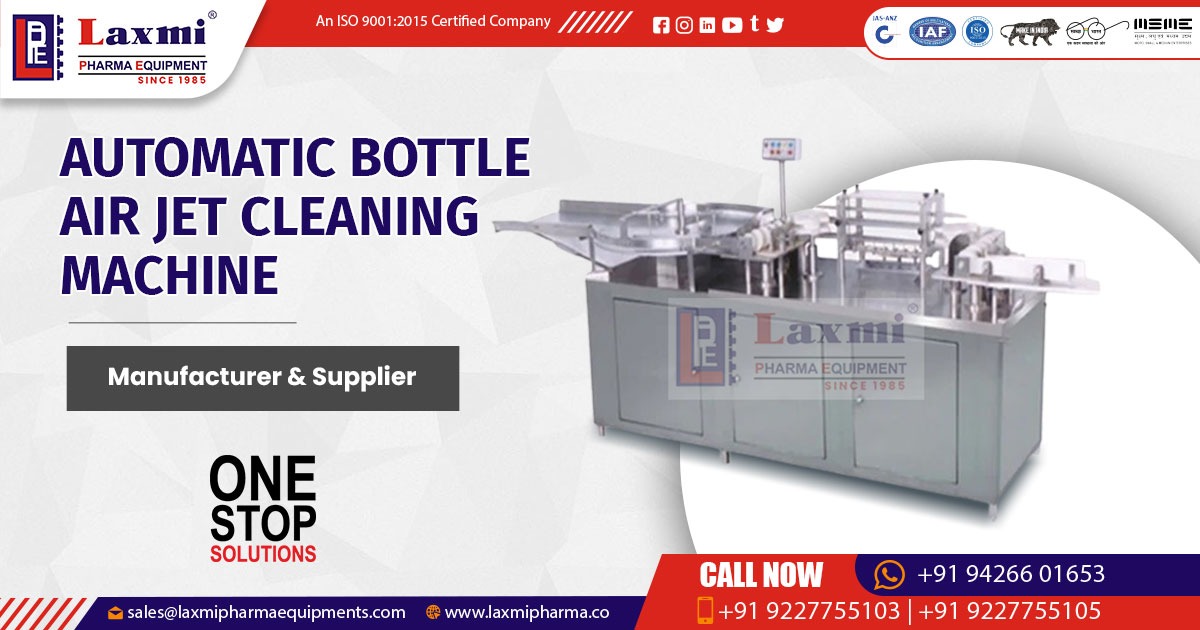 Automatic Bottle Air Jet Cleaning Machine in Uganda