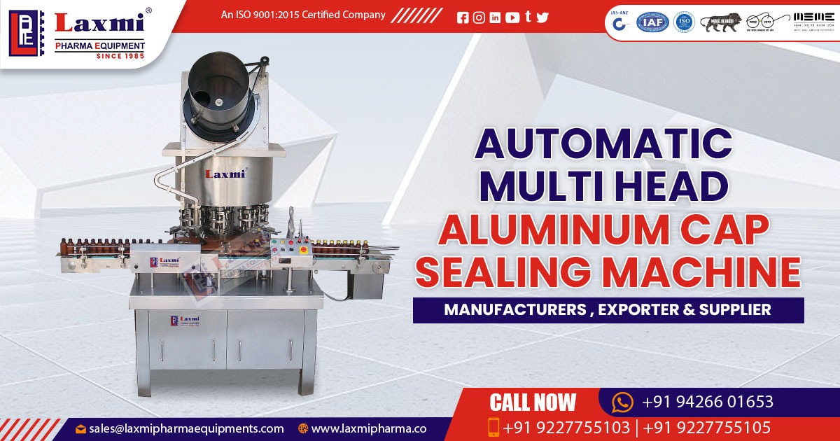 Automatic Multi Head Aluminum Cap Sealing Machine in Sudan