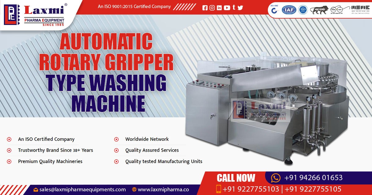 Automatic Rotary Gipper Type Washing Machine in Ghana