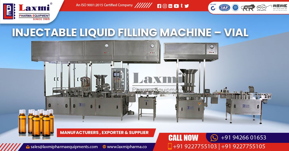 Injectable Liquid Vial Filling Machine in Sweden