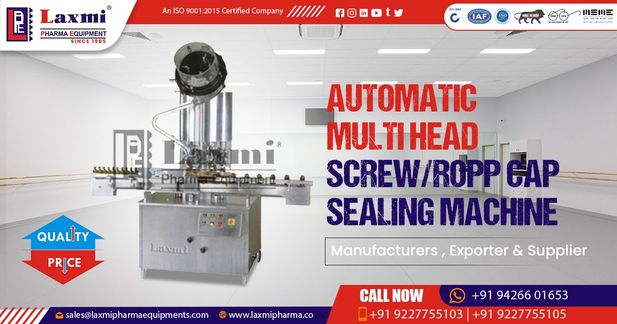 Automatic Multi Head Screw Capping Machine in Brazil