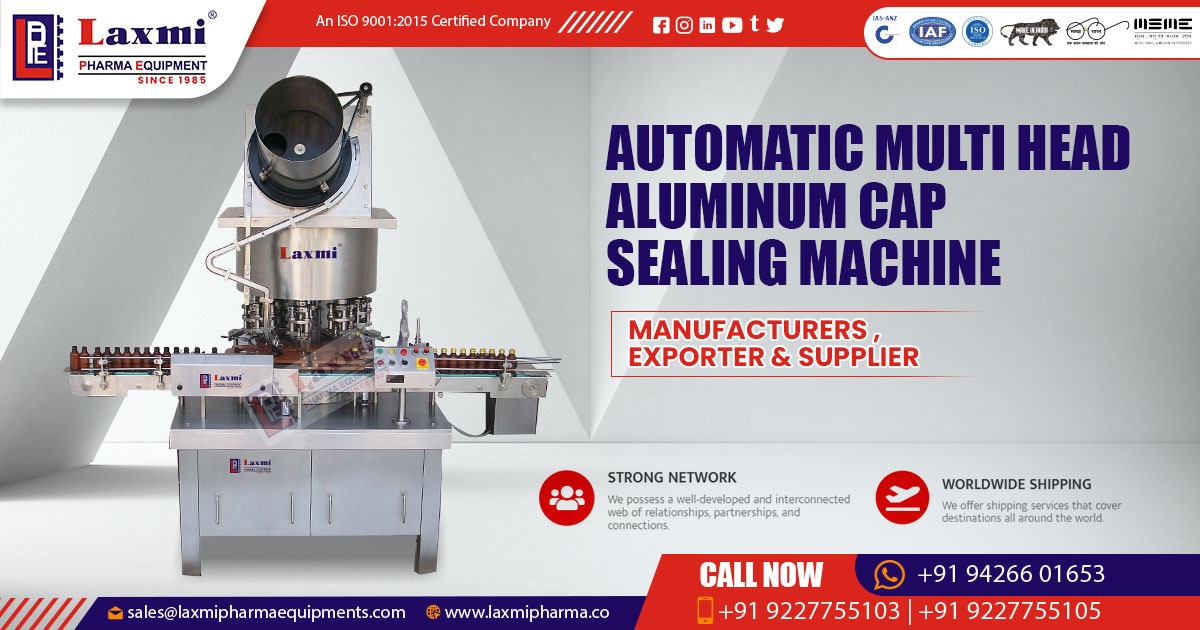 Automatic Multi Head Aluminum Cap Sealing Machine in Qatar