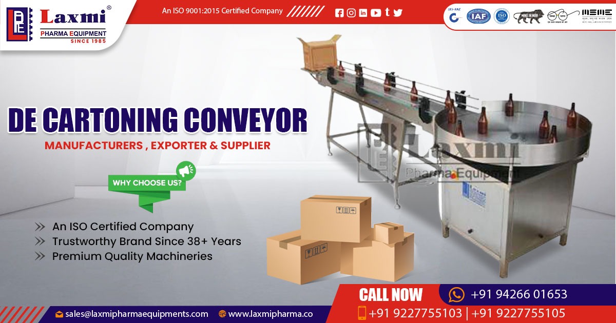 Exporter of Decartoning Conveyors in Nigeria