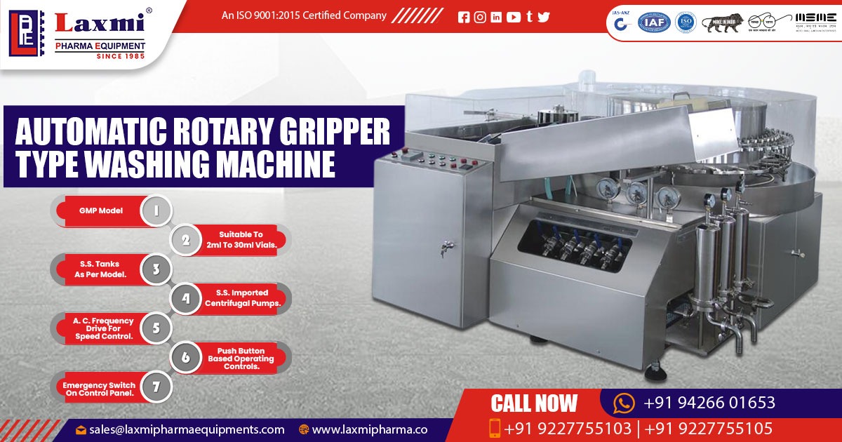 Automatic Rotary Gripper Type Washing Machine in Tanzania