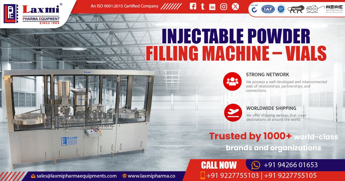 Injectable Vial Liquid Filling Machine in Italy