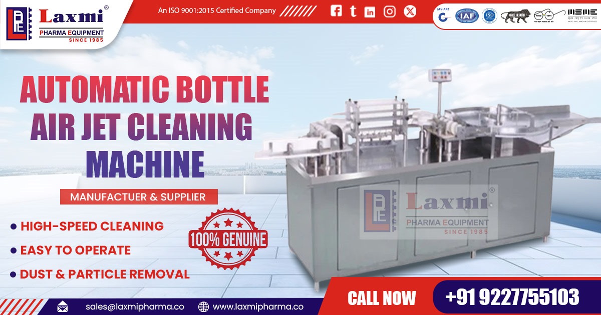 Automatic Bottle Air Jet Cleaning Machine in Ghana