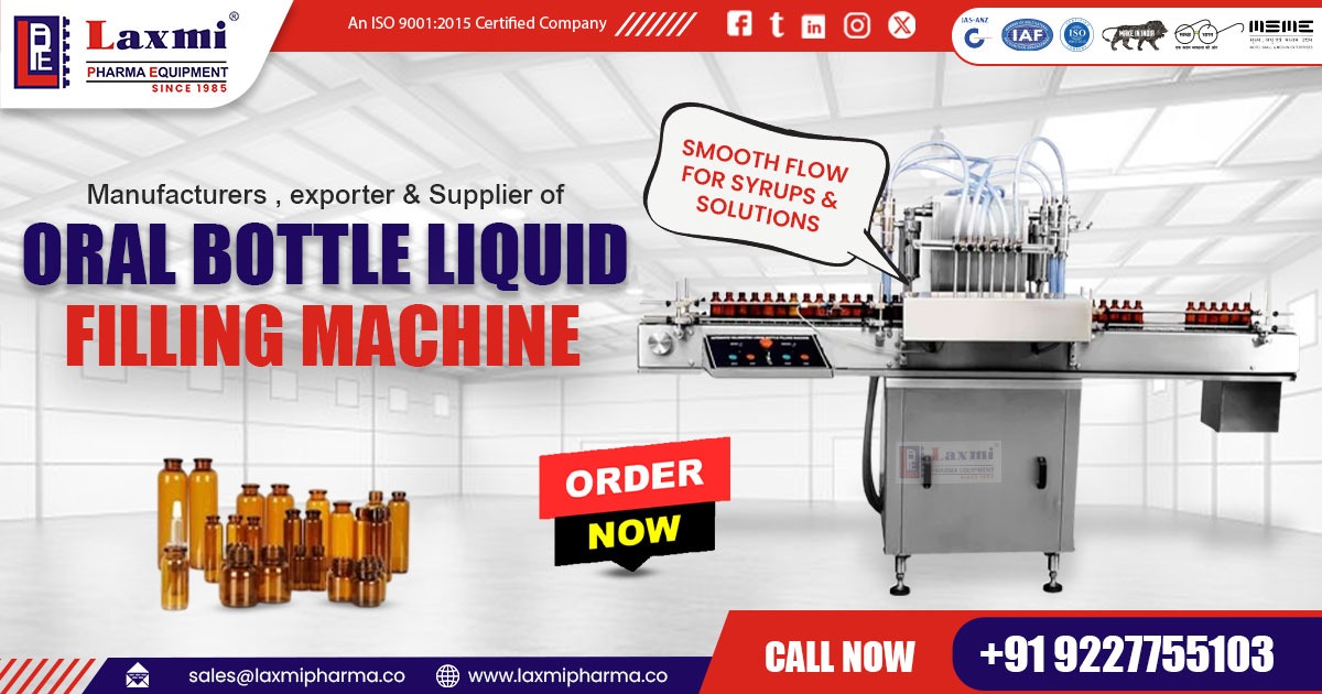 Oral Bottle Liquid Filling Machine in Spain