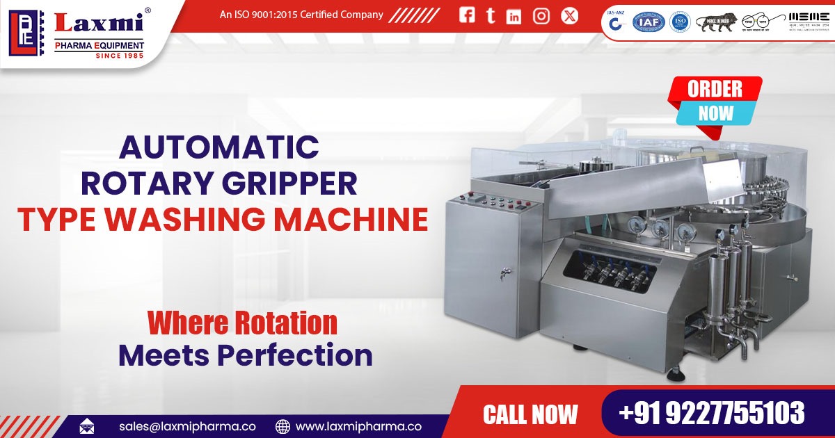 Automatic Rotary Gripper Type Washing Machine in Rwanda
