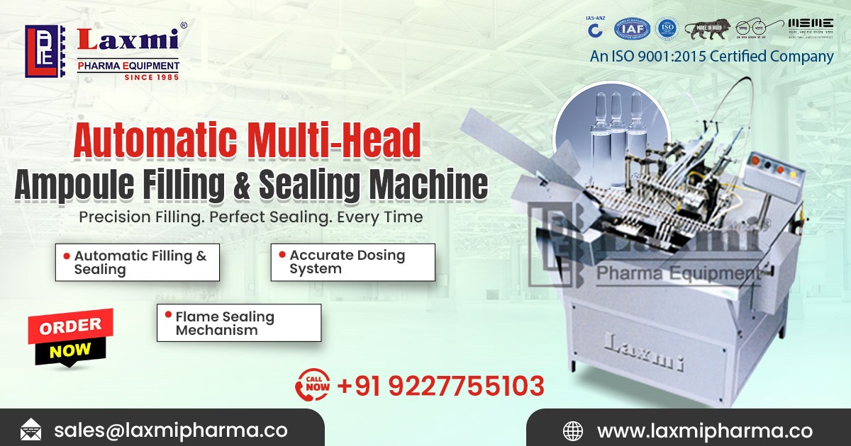 Automatic Multi-Head Ampoule Filling and Sealing Machine in Paraguay
