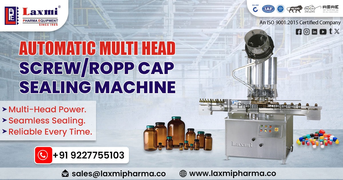 Automatic Multi Head ROPP Cap Sealing Machine in Russia