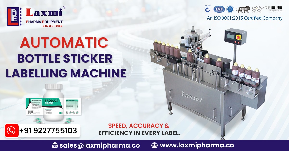 Automatic Bottle Sticker Labeling Machine in Sri Lanka
