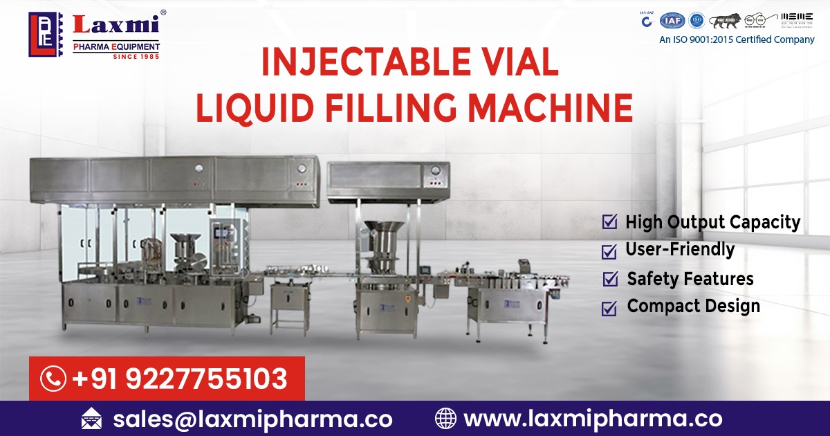 Injectable Vial Liquid Filling Machine in Australia