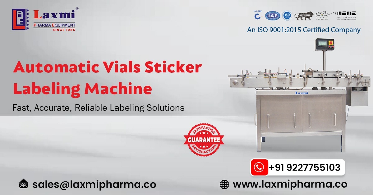 Automatic Vial Sticker Labeling Machine in Ghana