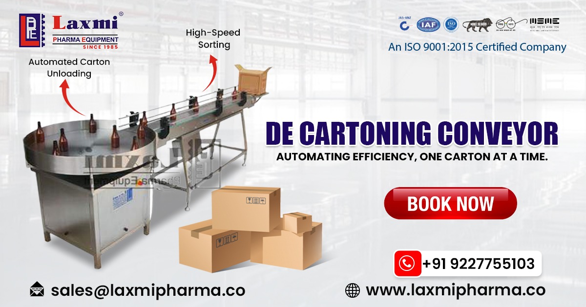 Decartoning Conveyor in Mozambique
