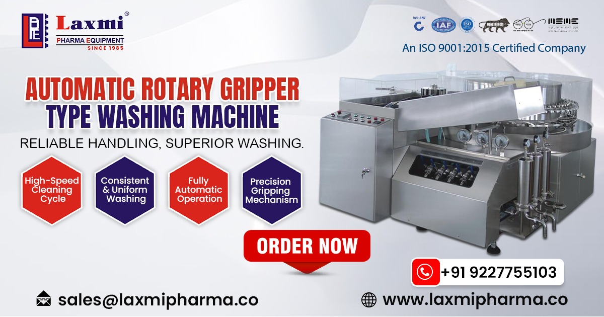 Automatic Rotary Gripper Type Washing Machine in Paraguay