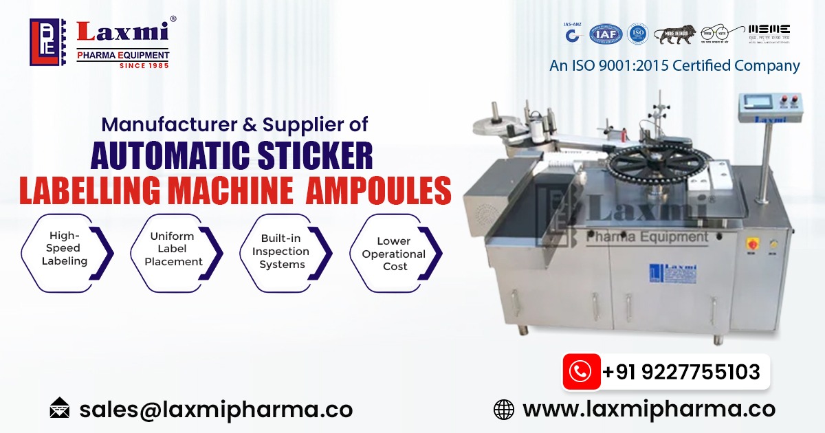 Automatic Ampoule Sticker Labeling Machine in Gambia