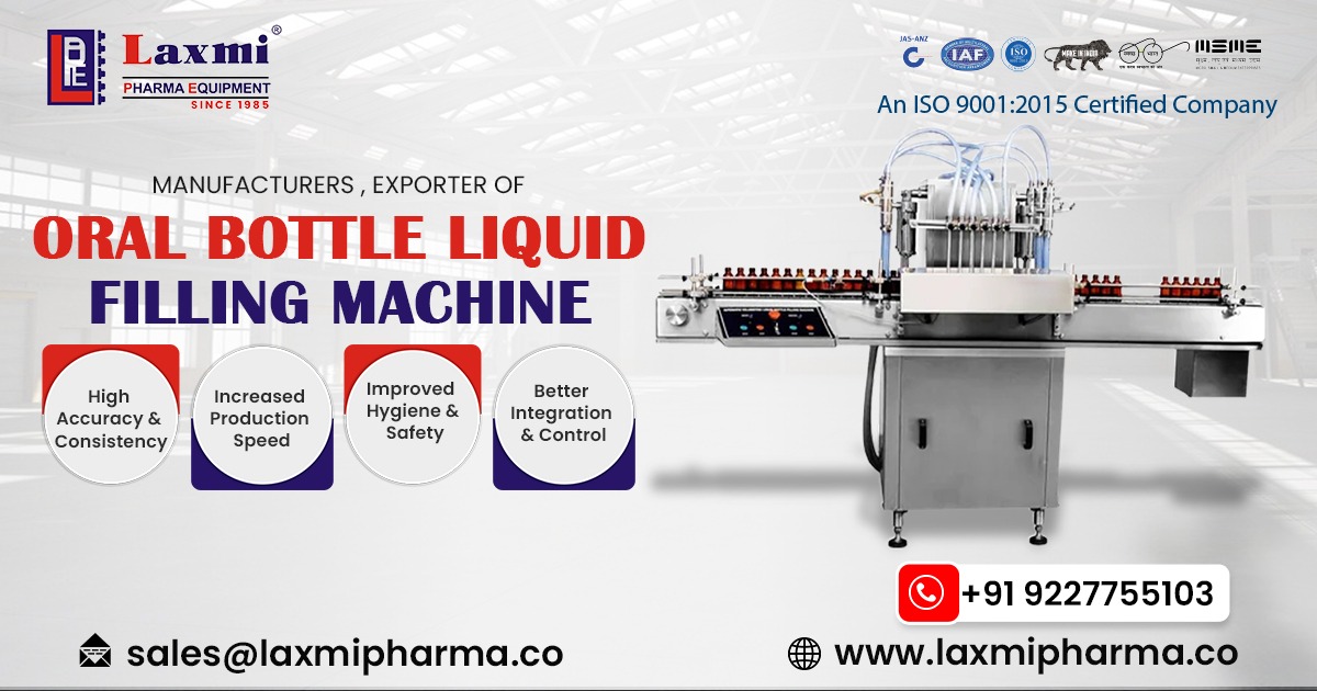 Oral Bottle Liquid Filling Machine in Gabon