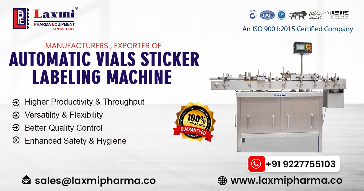 Automatic Vial Sticker Labeling Machine in Paraguay