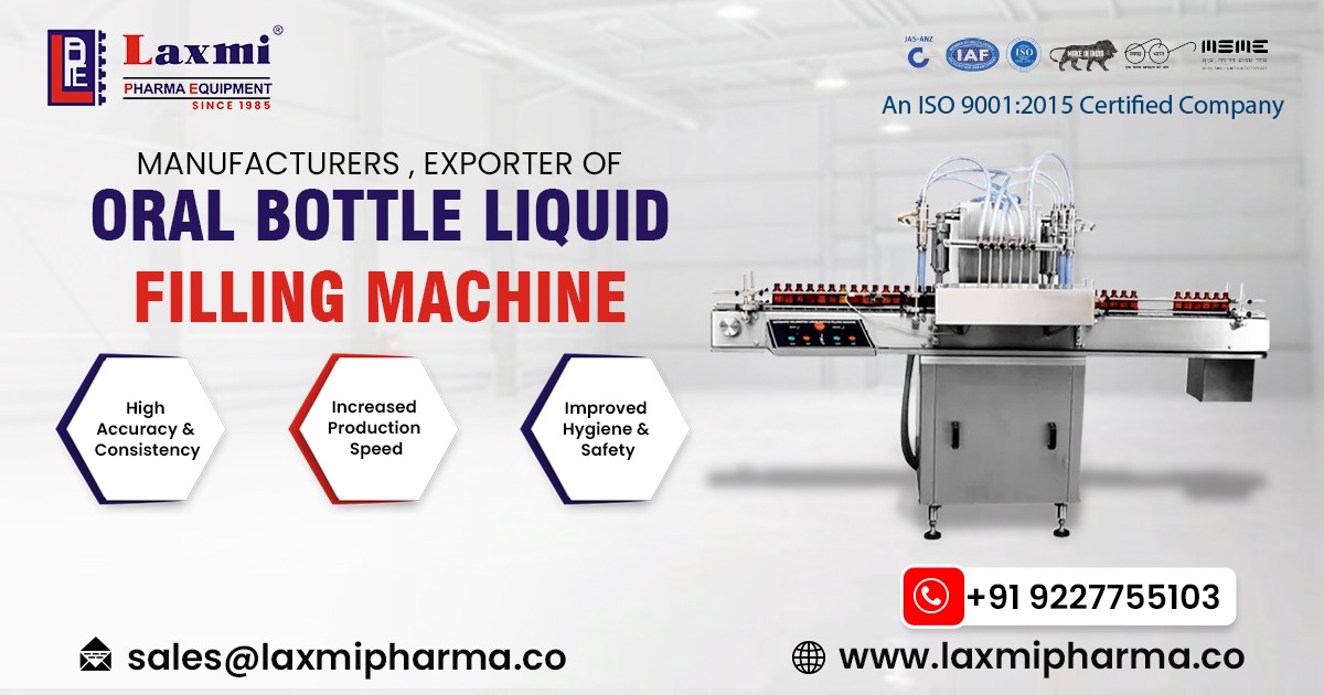 Oral Bottle Liquid Filling Machine in Ghana
