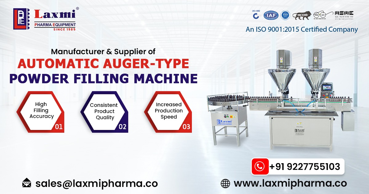 Automatic Auger-Type Powder Filling Machine in Thailand
