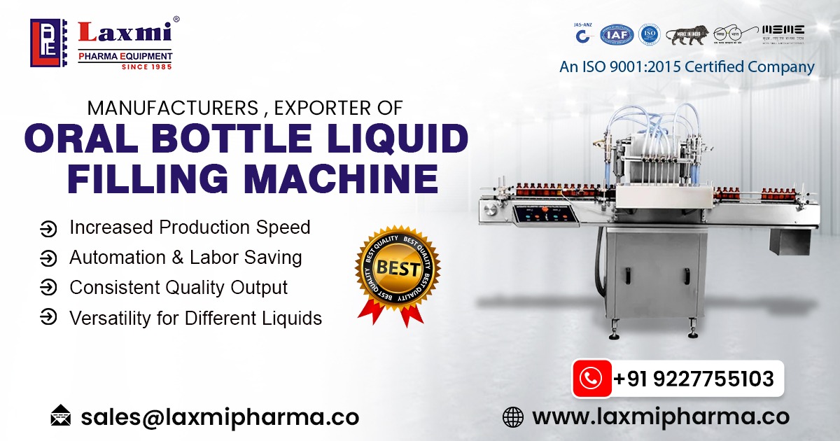 Oral Bottle Liquid Filling Machine in Mozambique