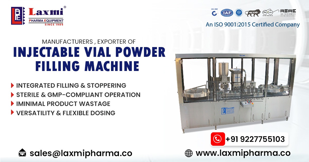 Injectable Vial Powder Filling Machine in Poland