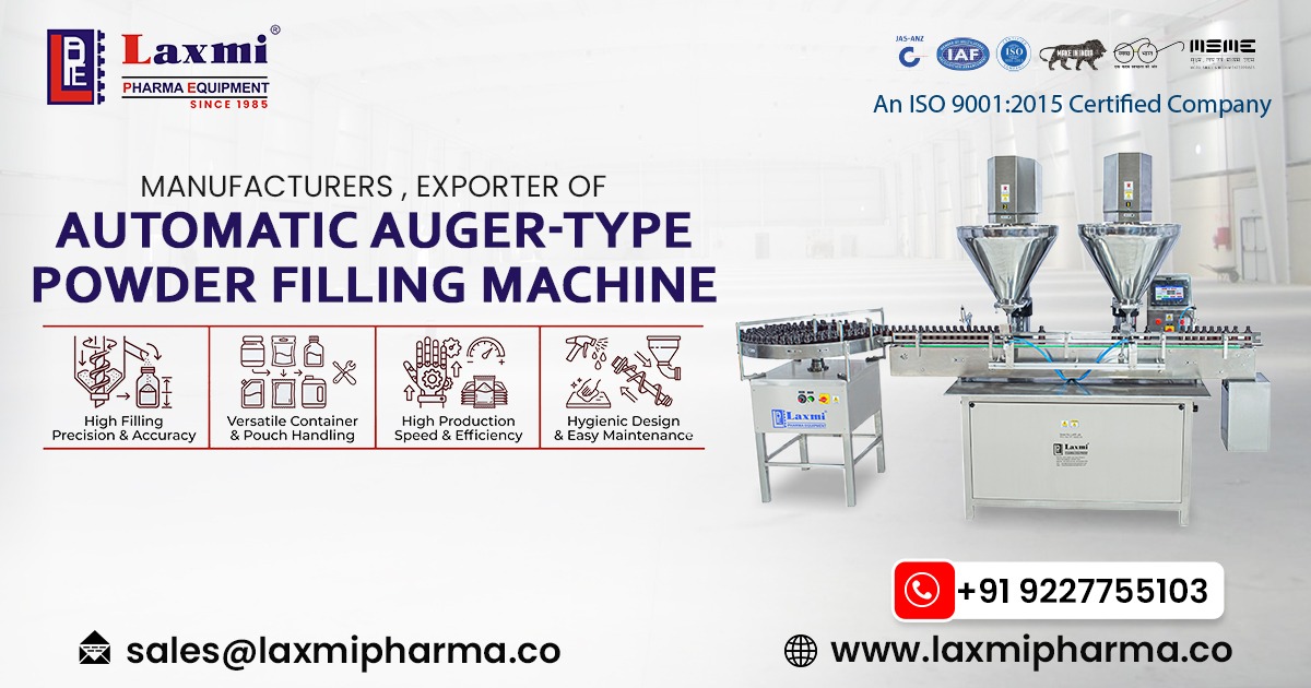 Automatic Auger-Type Powder Filling Machine in Ghana