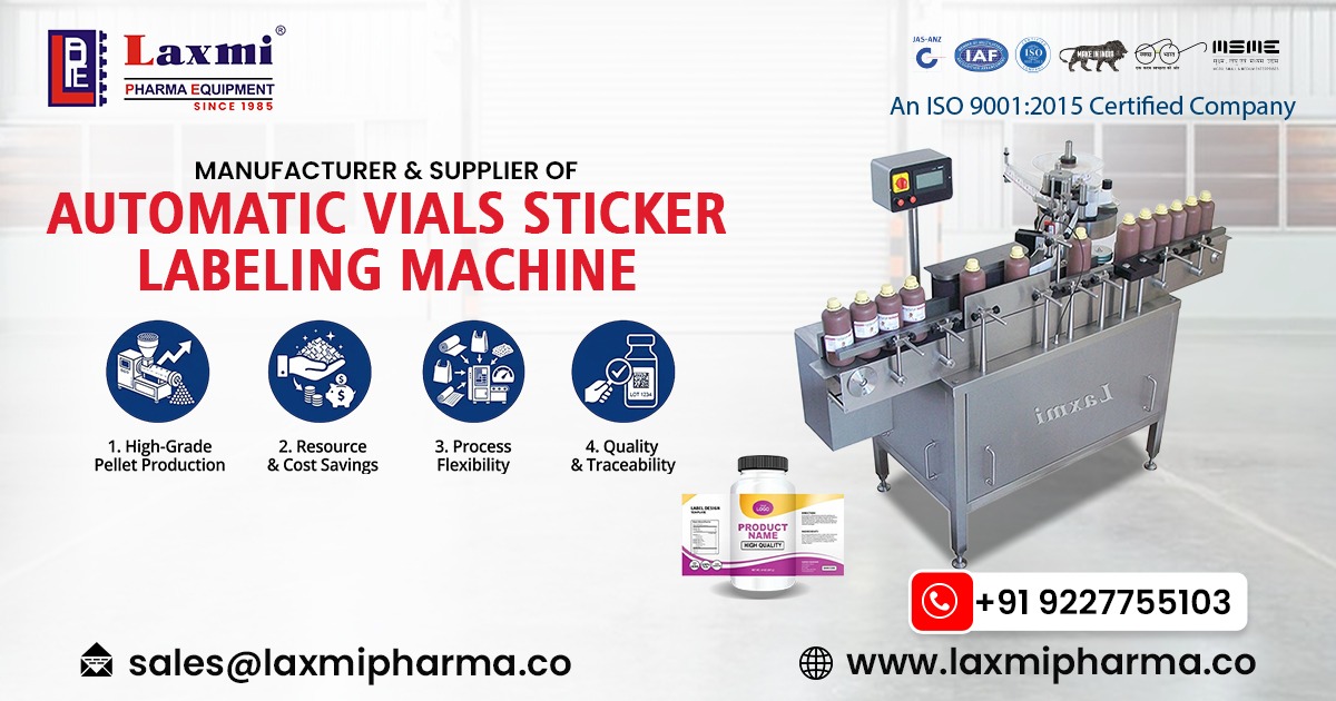 Automatic Vial Sticker Labeling Machine in Gabon