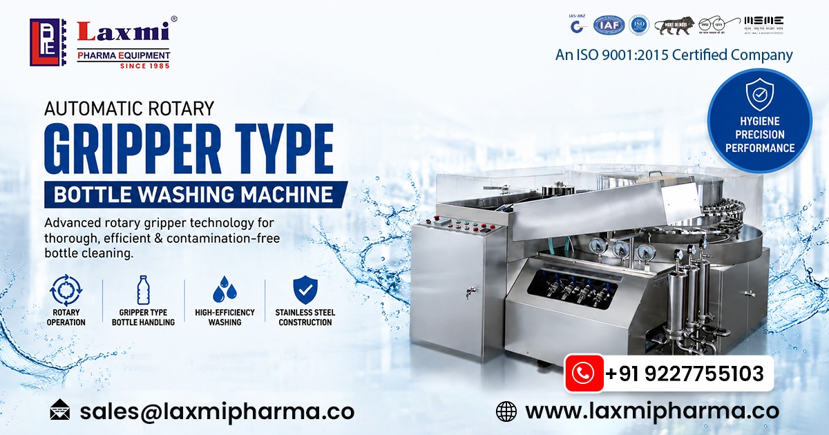Automatic Rotary Gripper Type Washing Machine in Germany