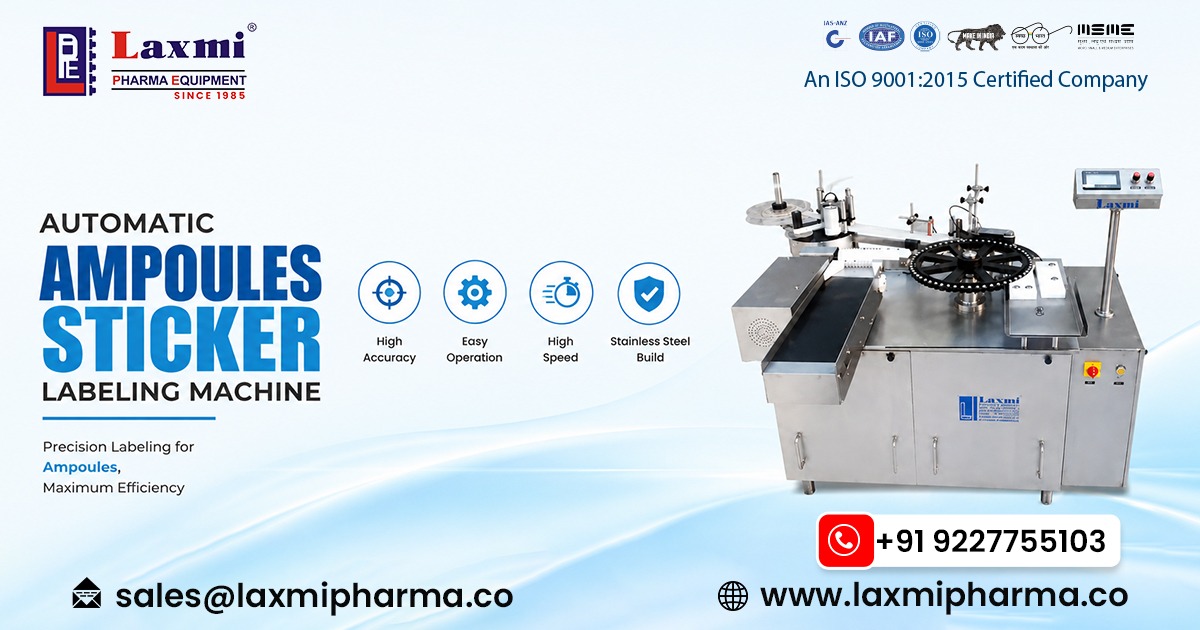 Automatic Ampoules Sticker Labeling Machine in Netherlands