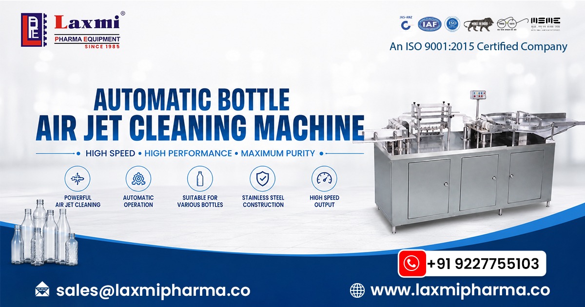 Automatic Bottle Air Jet Cleaning Machine in Mozambique