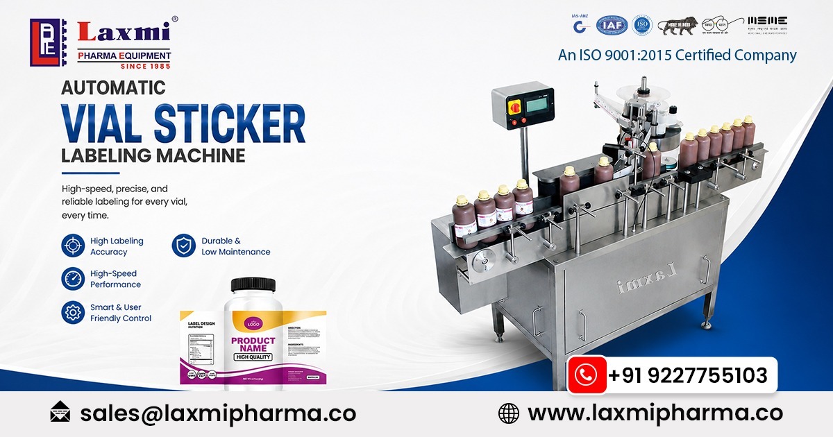 Automatic Vial Sticker Labeling Machine in Ethiopia