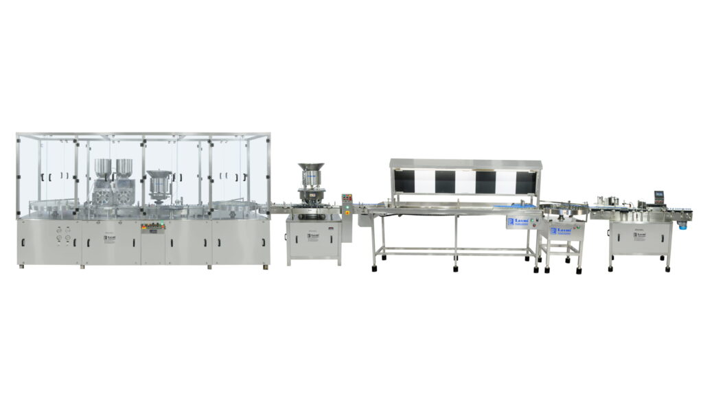 Automatic Double Head Dry Powder Line (Filling to Labeling) (1)