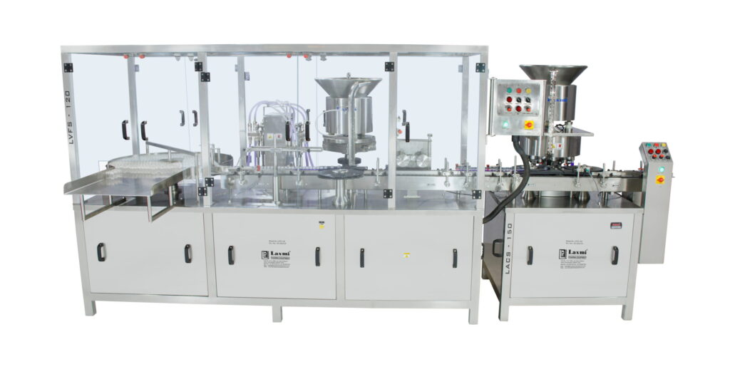 Multi Head Servo Type Filling Stoppering and Sealing Machine (1)