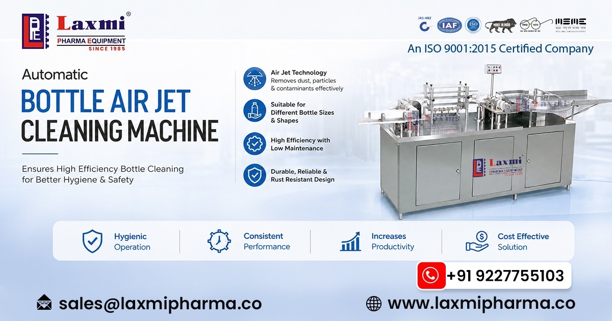 Automatic Bottle Air Jet Cleaning Machine in Kenya
