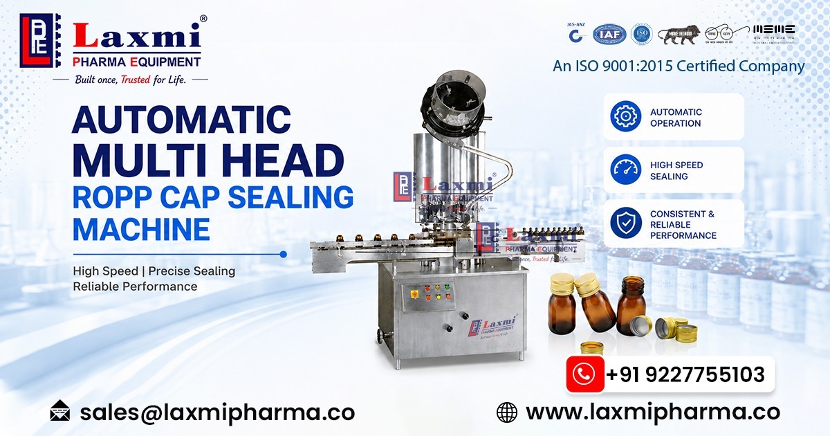 Automatic Multi Head ROPP Cap Sealing Machine in Ethiopia