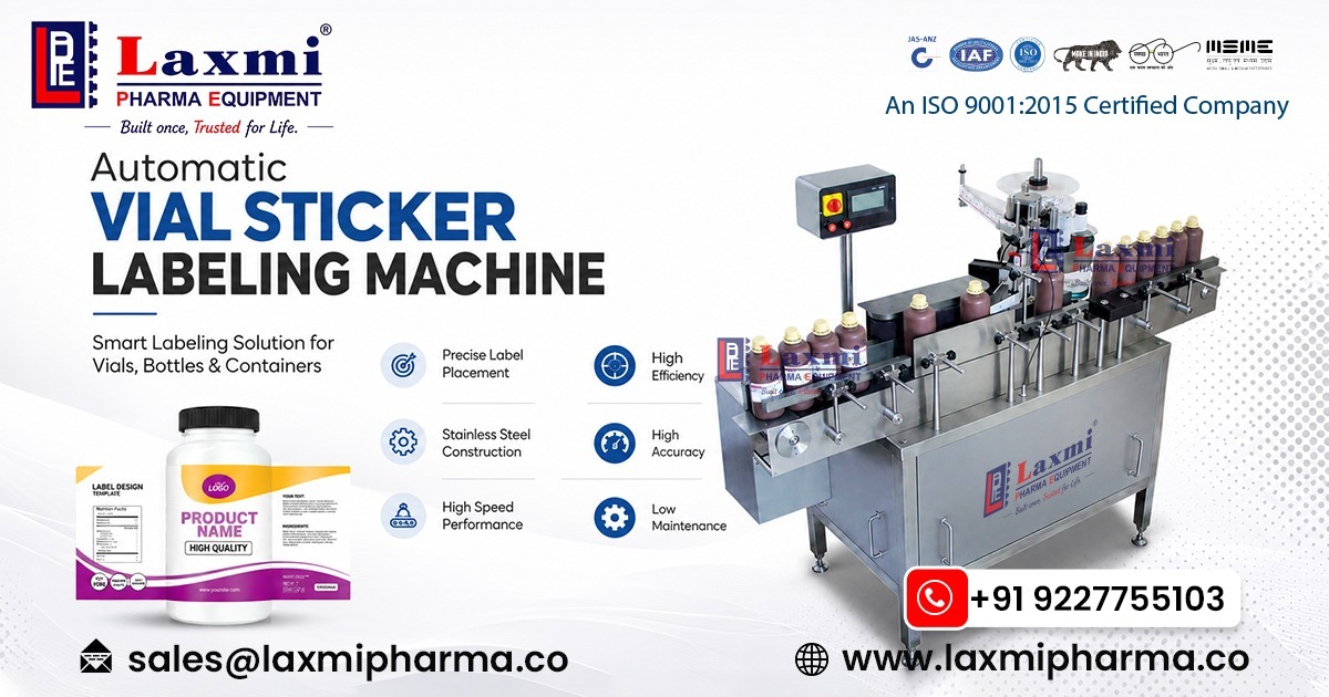 Automatic Vial Sticker Labeling Machine in South Africa