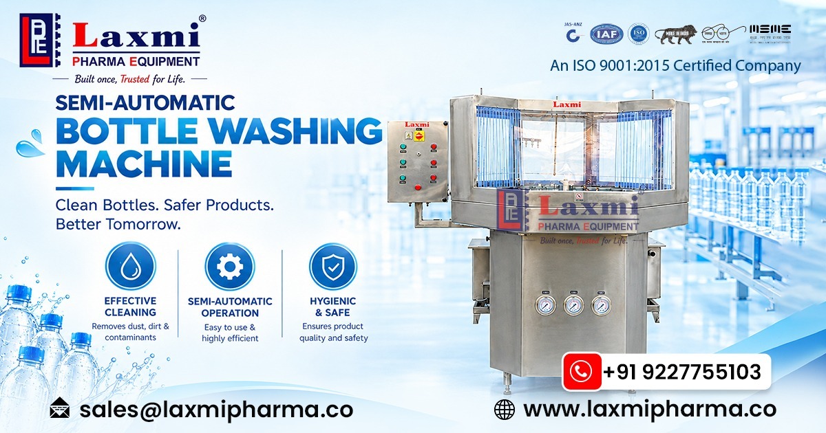 Semi-Automatic Bottle Washing Machine in Ethiopia