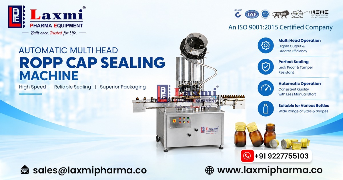 Automatic Multi Head ROPP Cap Sealing Machine in Poland